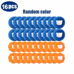 16pcs Laundry Balls Pet Hair Remover, Random Colors, Reusable Clothing Cleaning Lint Collector, Magic Washing Machine Filter Balls, Laundry Hairball Remover, Home Cleaning Supplies, Laundry Tools