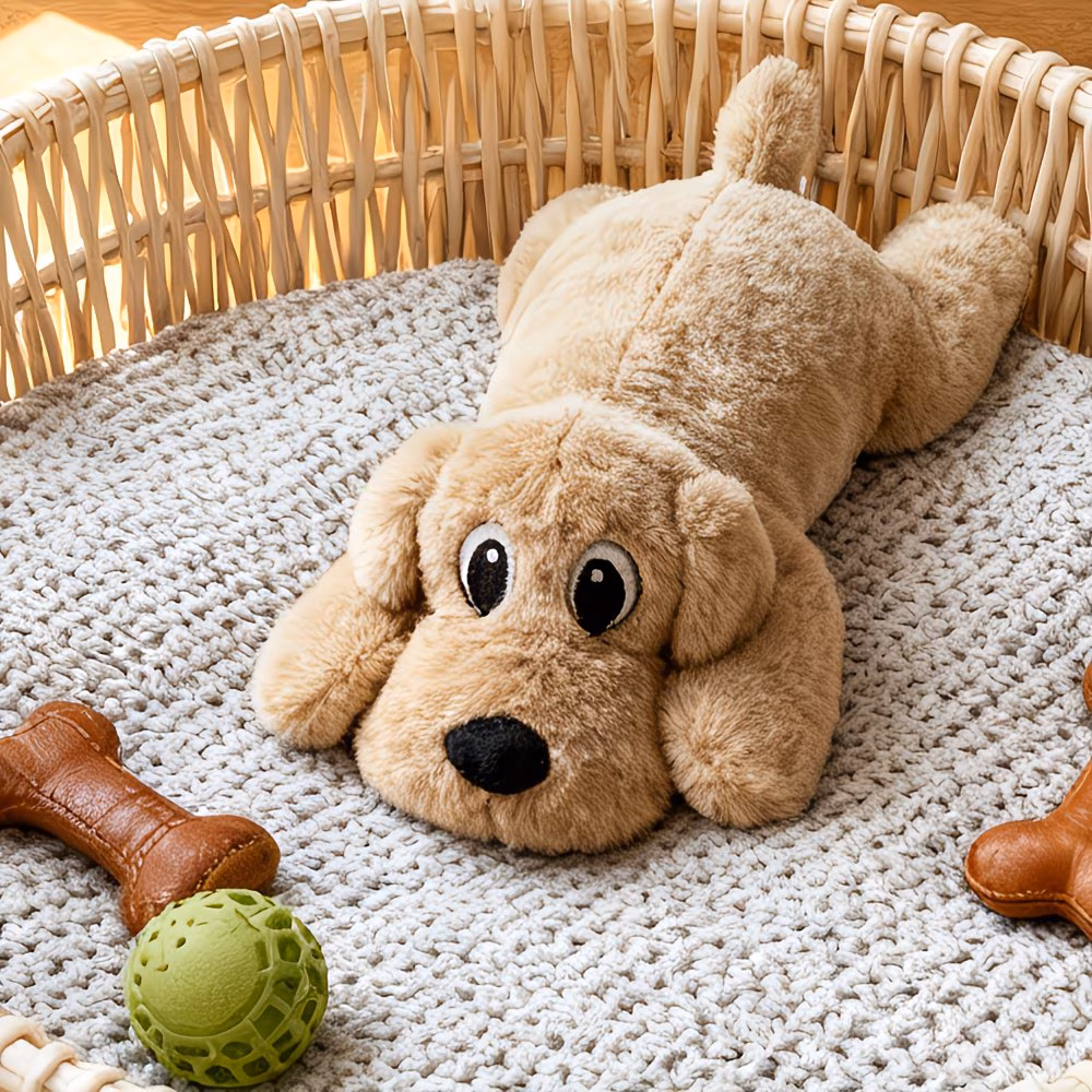 Soft Plush Dog Comfort Toy – Cozy Stuffed Puppy Plushie