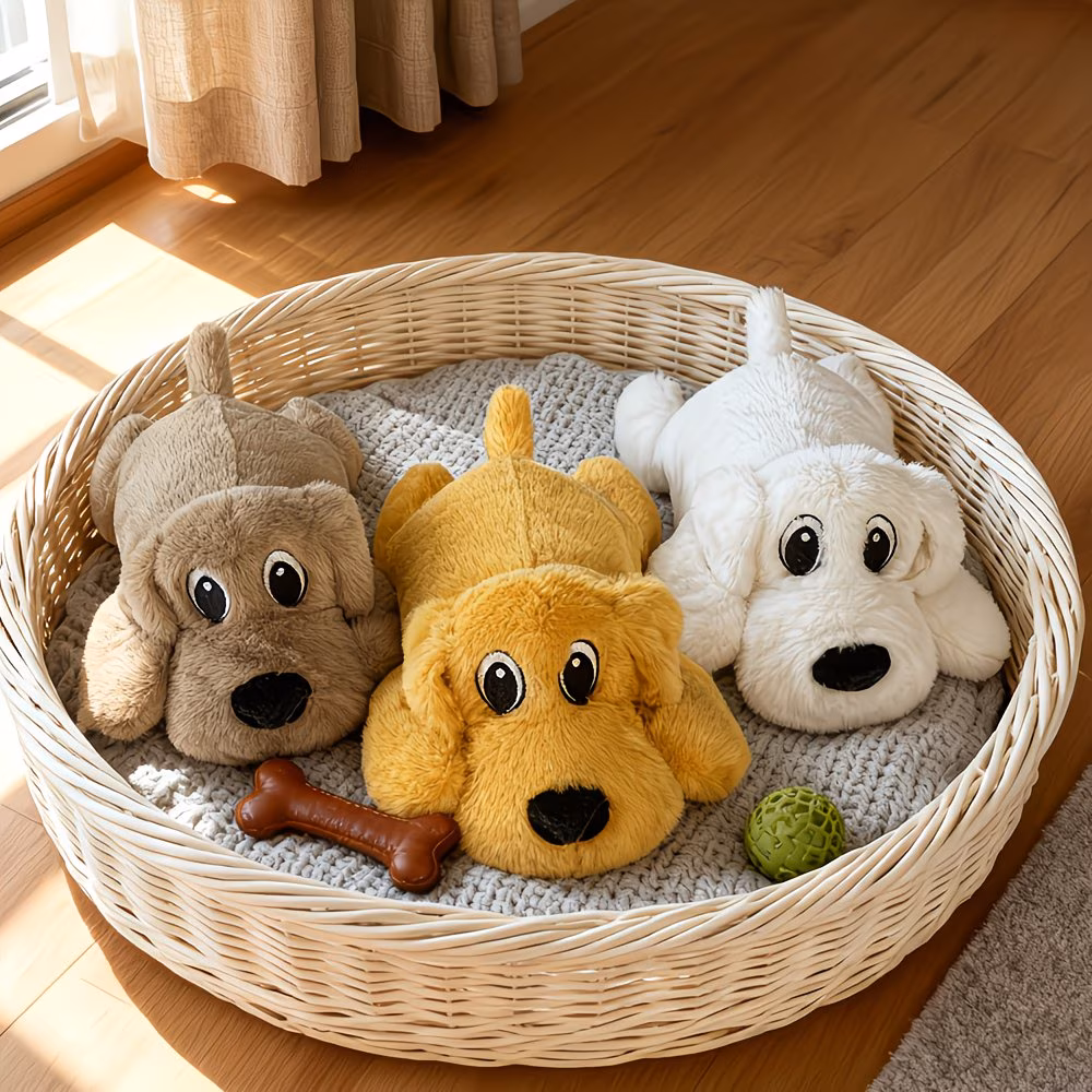 Soft Plush Dog Comfort Toy – Cozy Stuffed Puppy Plushie - Image 3