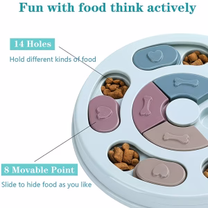 Interactive Slow Feeder Puzzle Toy – IQ Training Treat Dispenser for Dogs