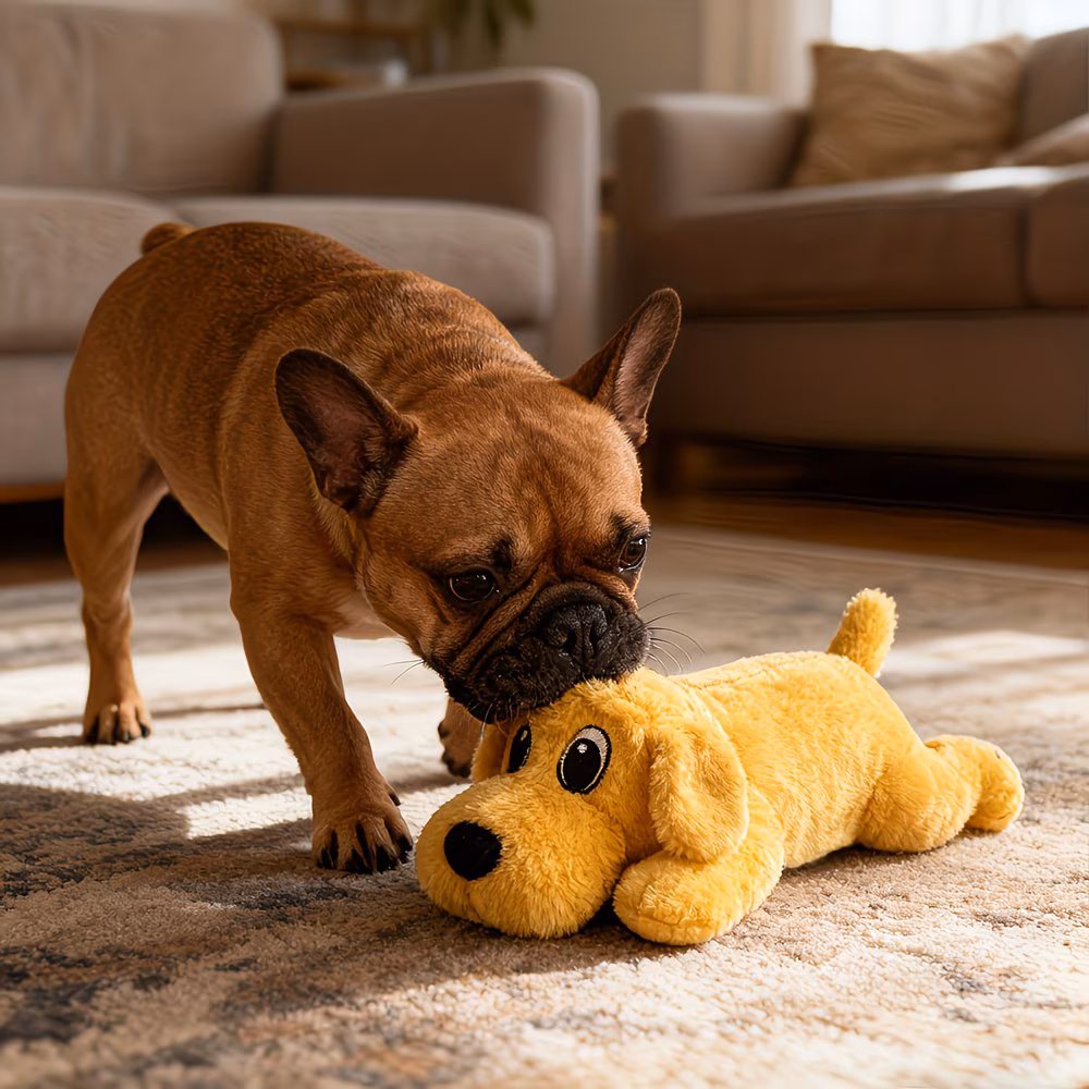 Soft Plush Dog Comfort Toy – Cozy Stuffed Puppy Plushie - Image 2