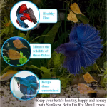 Natural Aquarium Leaves for Betta Fish & Shrimp