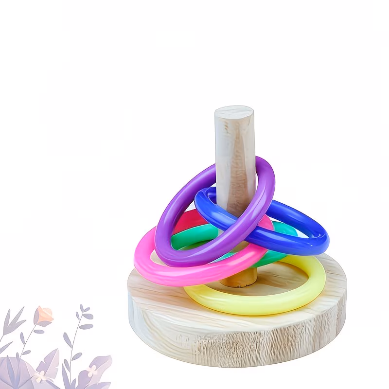 Bird Ring Toss Toy – Interactive Foraging & Training Toy for Small Birds - Image 2